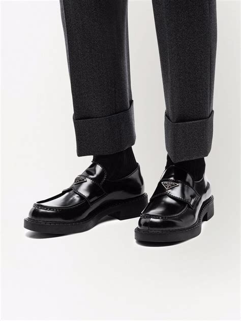 prada fall 17 men's loafers collection|prada loafers.